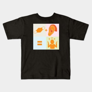 Masks and Hearing Impairment in Color Kids T-Shirt